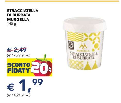 STRACCIATELLA DI BURRATA MURGELLA