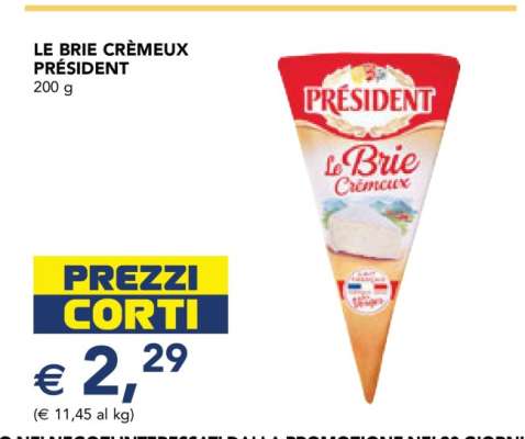 LE BRIE CRÈMEUX PRÉSIDENT