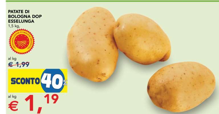 Patate di Bologna DOP Esselunga