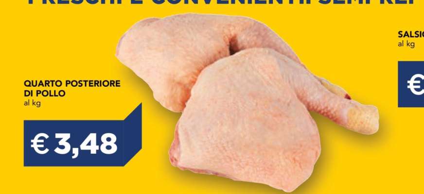 Quarto posteriore di pollo
