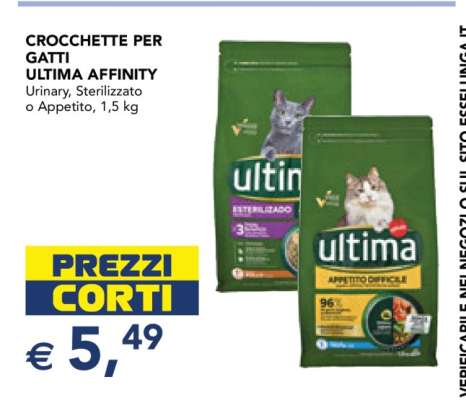 CROCCHETTE PER GATTI ULTIMA AFFINITY
