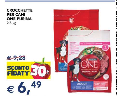 Crocchette per Cani One Purina