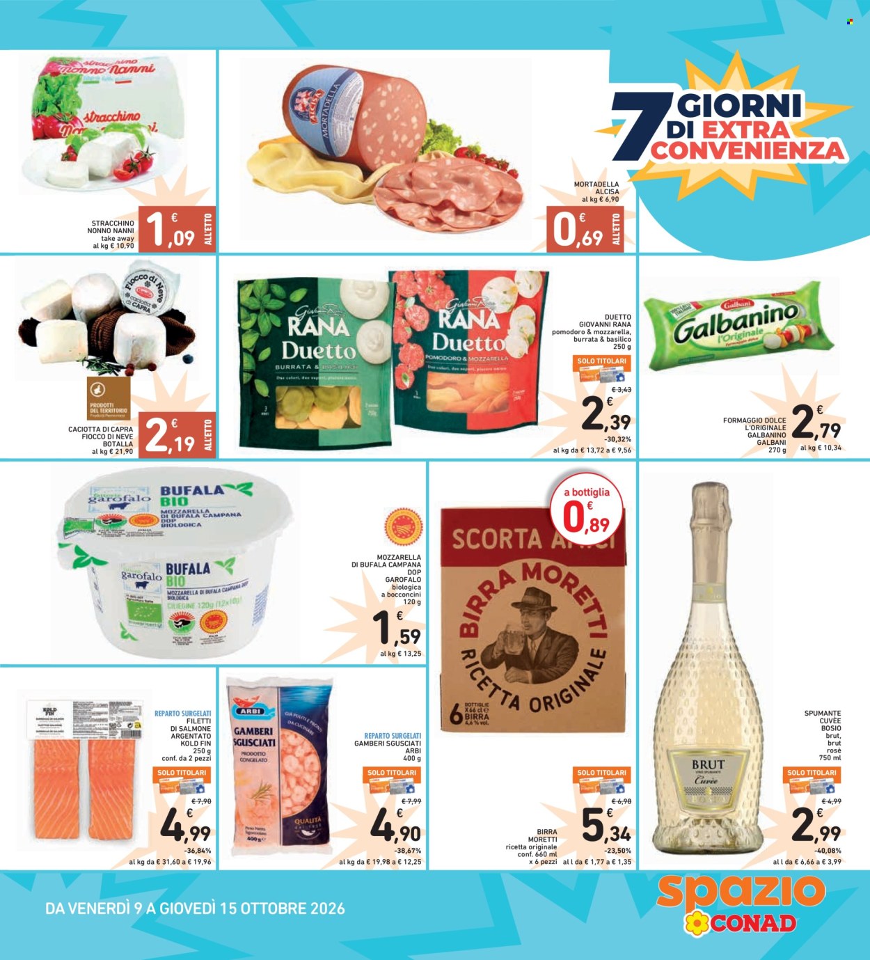 Volantino Spazio Conad - 9/10/2026 - 15/10/2026. Pagina 3