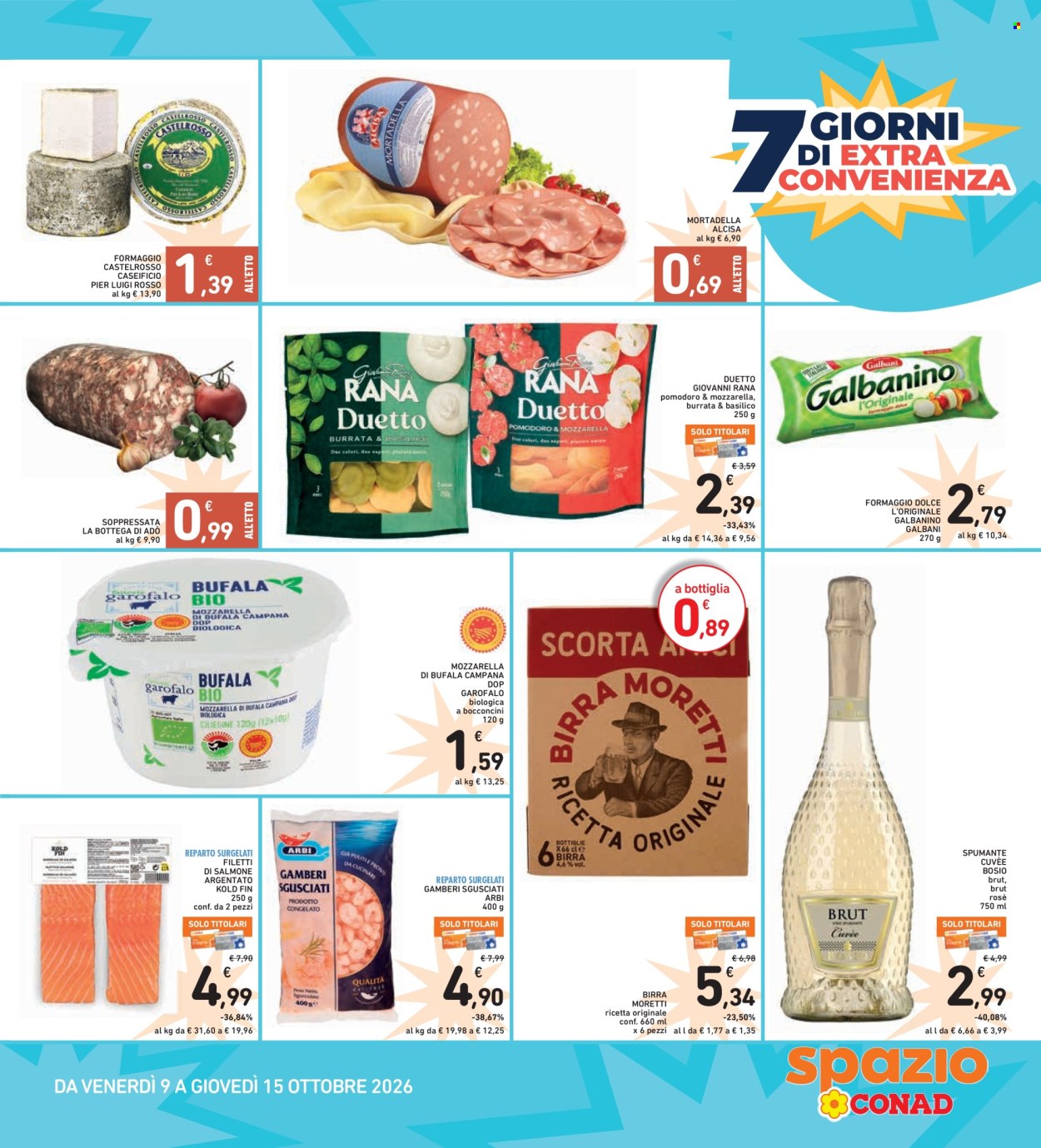 Leták Spazio Conad - 9.10.2026 - 15.10.2026. Strana 3
