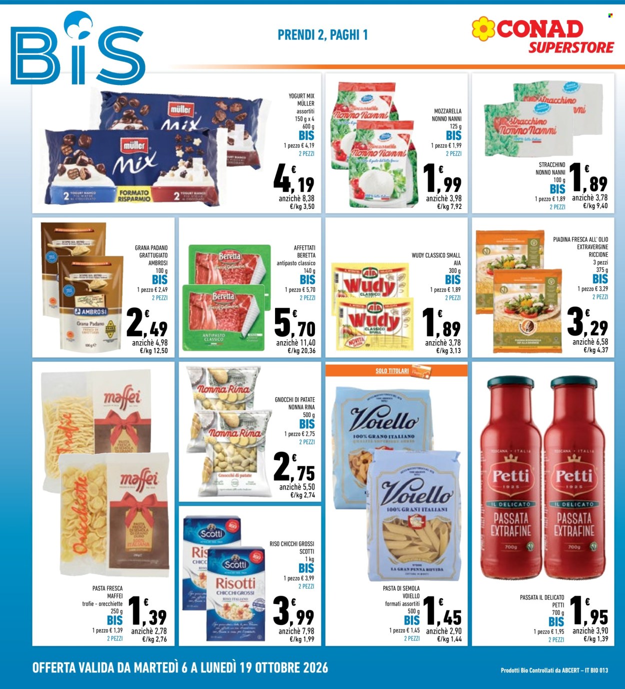 Leták Conad Superstore - 6.10.2026 - 19.10.2026. Strana 2