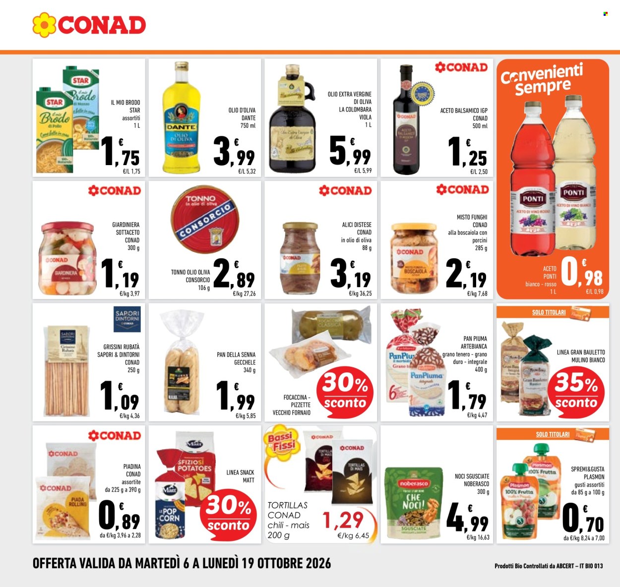 Volantino Conad - 6/10/2026 - 19/10/2026. Pagina 16