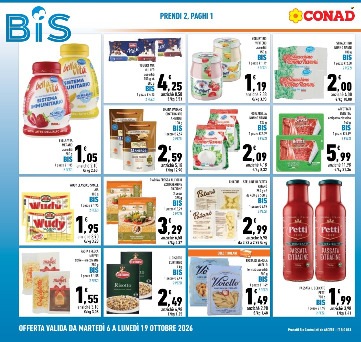 Leták Conad - 6.10.2026 - 19.10.2026. Strana 2