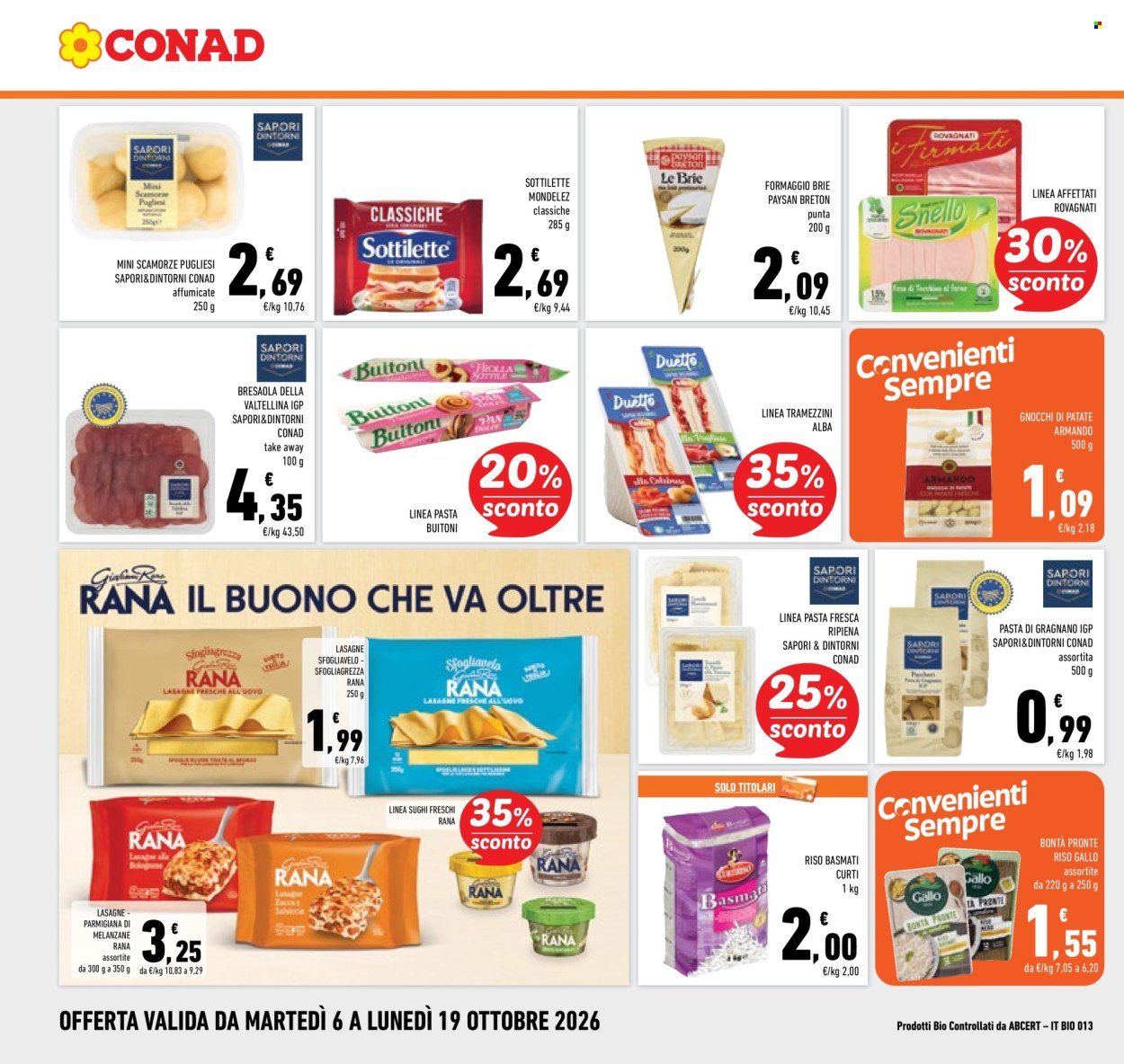 Volantino Conad - 6/10/2026 - 19/10/2026. Pagina 14
