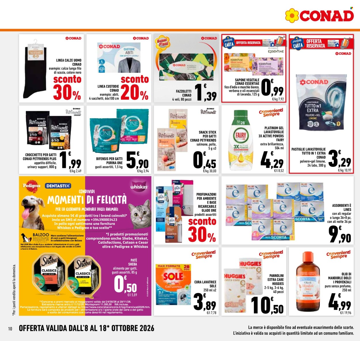 Leták Conad - 8.10.2026 - 18.10.2026. Strana 10