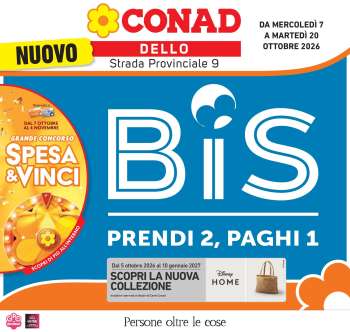 Volantino Conad - 7/10/2026 - 20/10/2026.