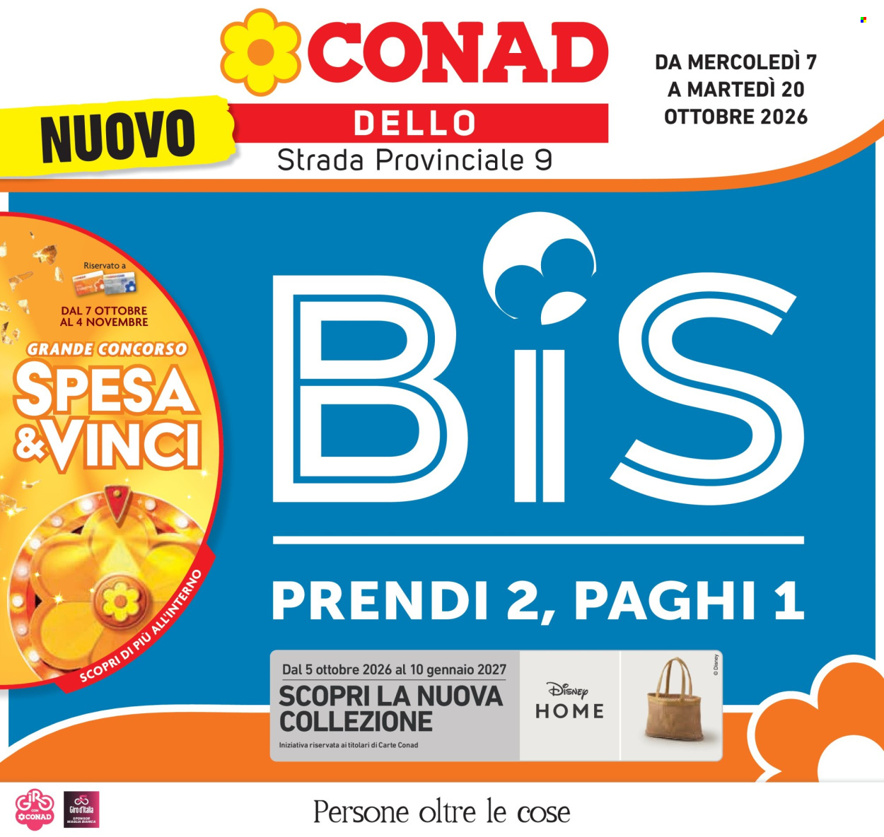 Leták Conad - 7.10.2026 - 20.10.2026. Strana 1
