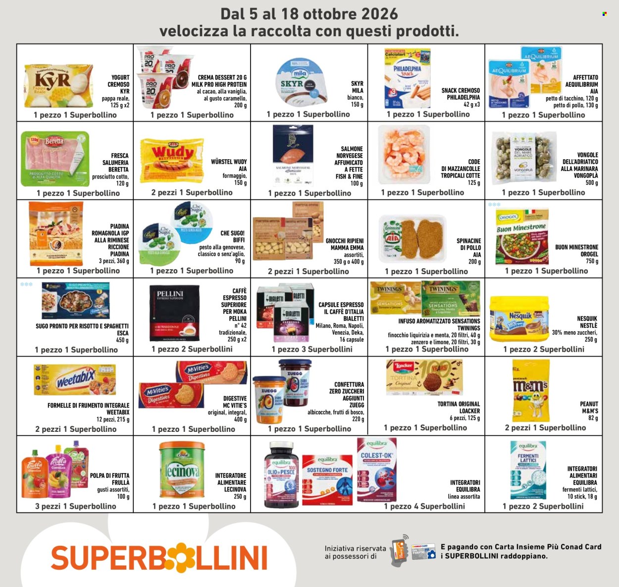 Leták Conad - 8.10.2026 - 18.10.2026. Strana 15