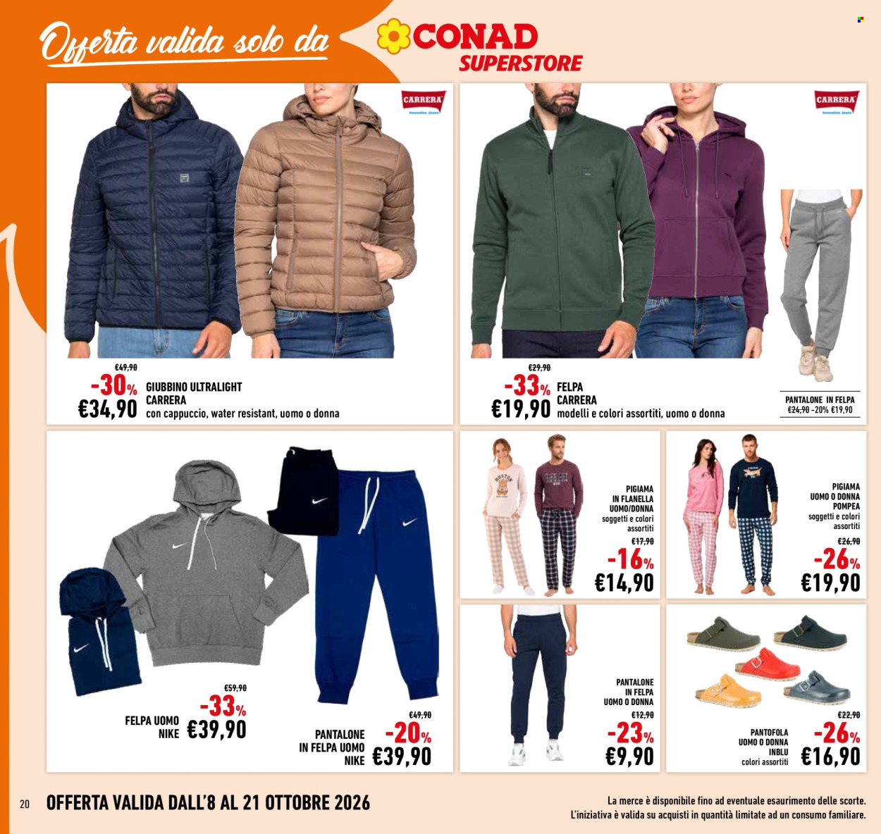 Volantino Conad Superstore - 8/10/2026 - 18/10/2026. Pagina 20
