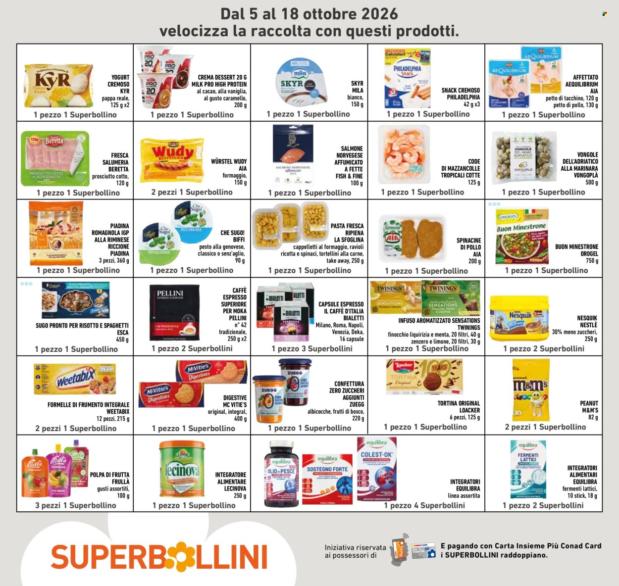 Leták Conad Superstore - 8.10.2026 - 18.10.2026. Strana 23