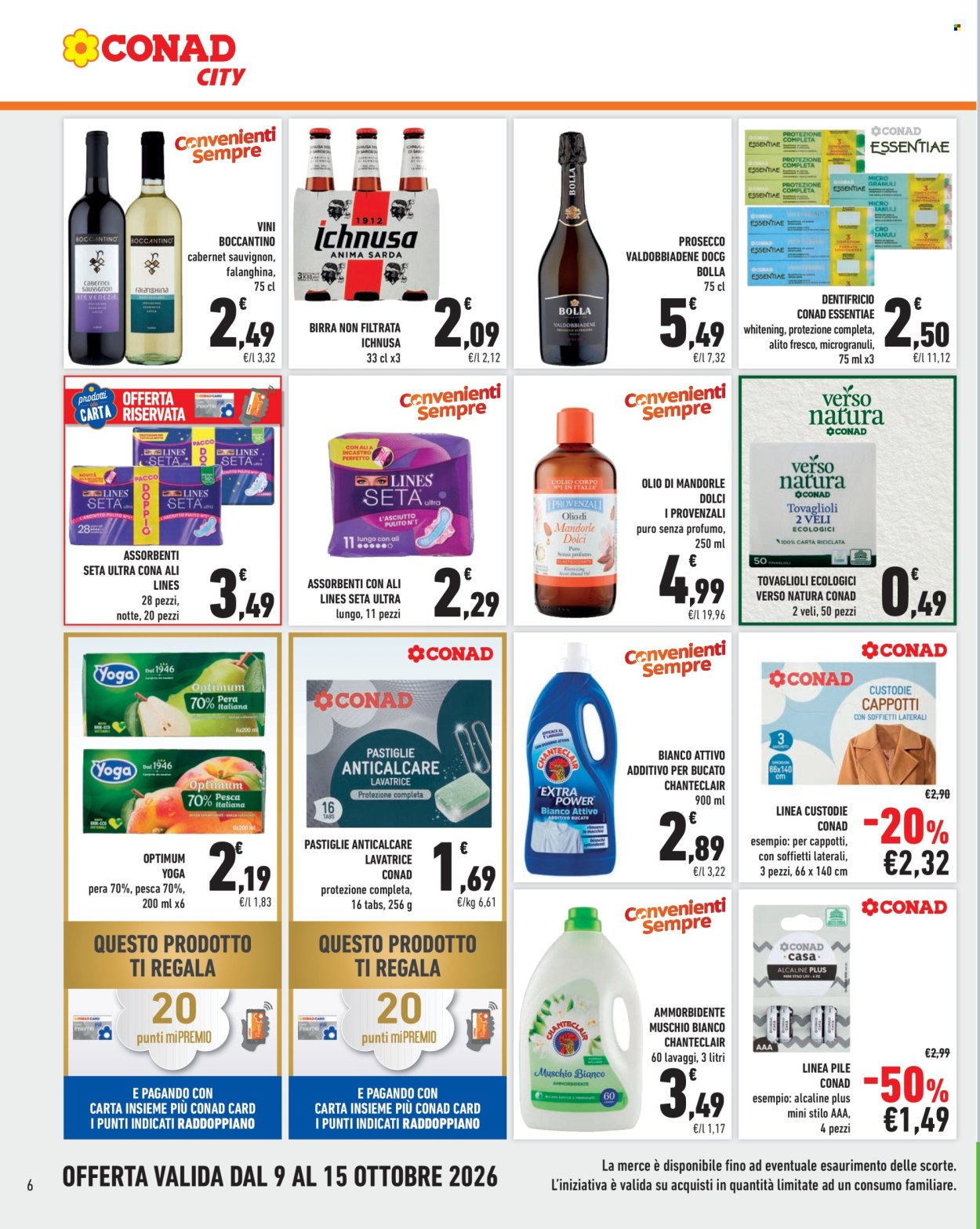 Volantino Conad City - 9/10/2026 - 15/10/2026. Pagina 6