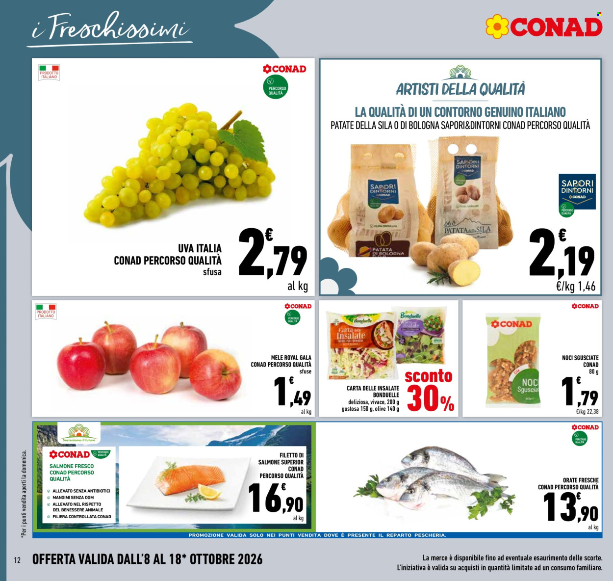 Leták Conad - 8.10.2026 - 18.10.2026. Strana 12