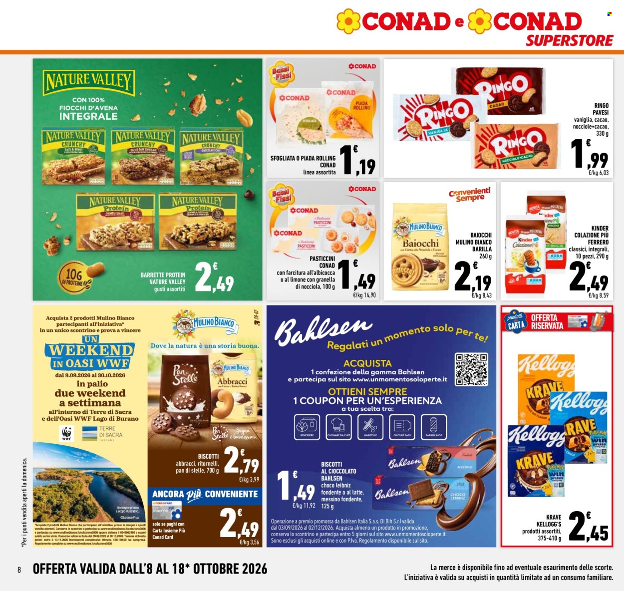 Leták Conad Superstore - 8.10.2026 - 18.10.2026. Strana 8