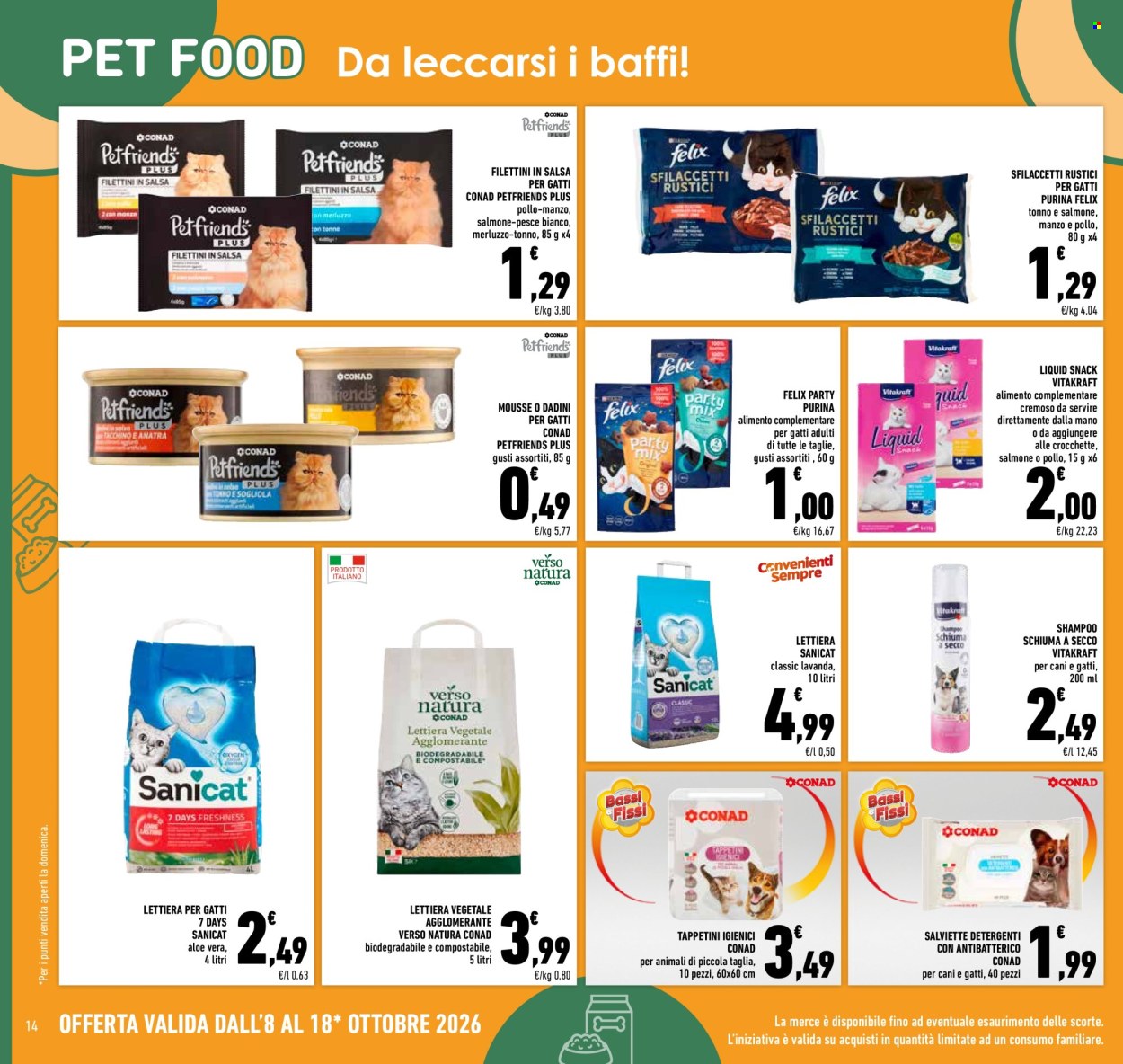 Volantino Conad Superstore - 8/10/2026 - 18/10/2026. Pagina 14
