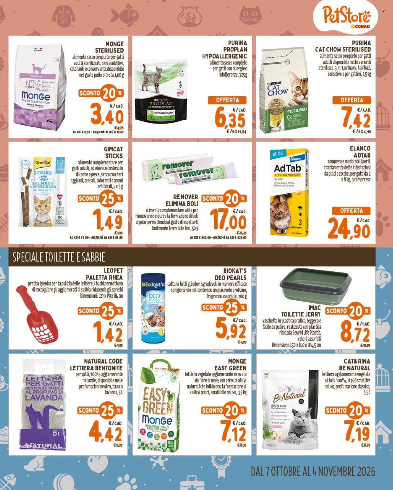 Leták Pet Store Conad - 7.10.2026 - 4.11.2026. Strana 5