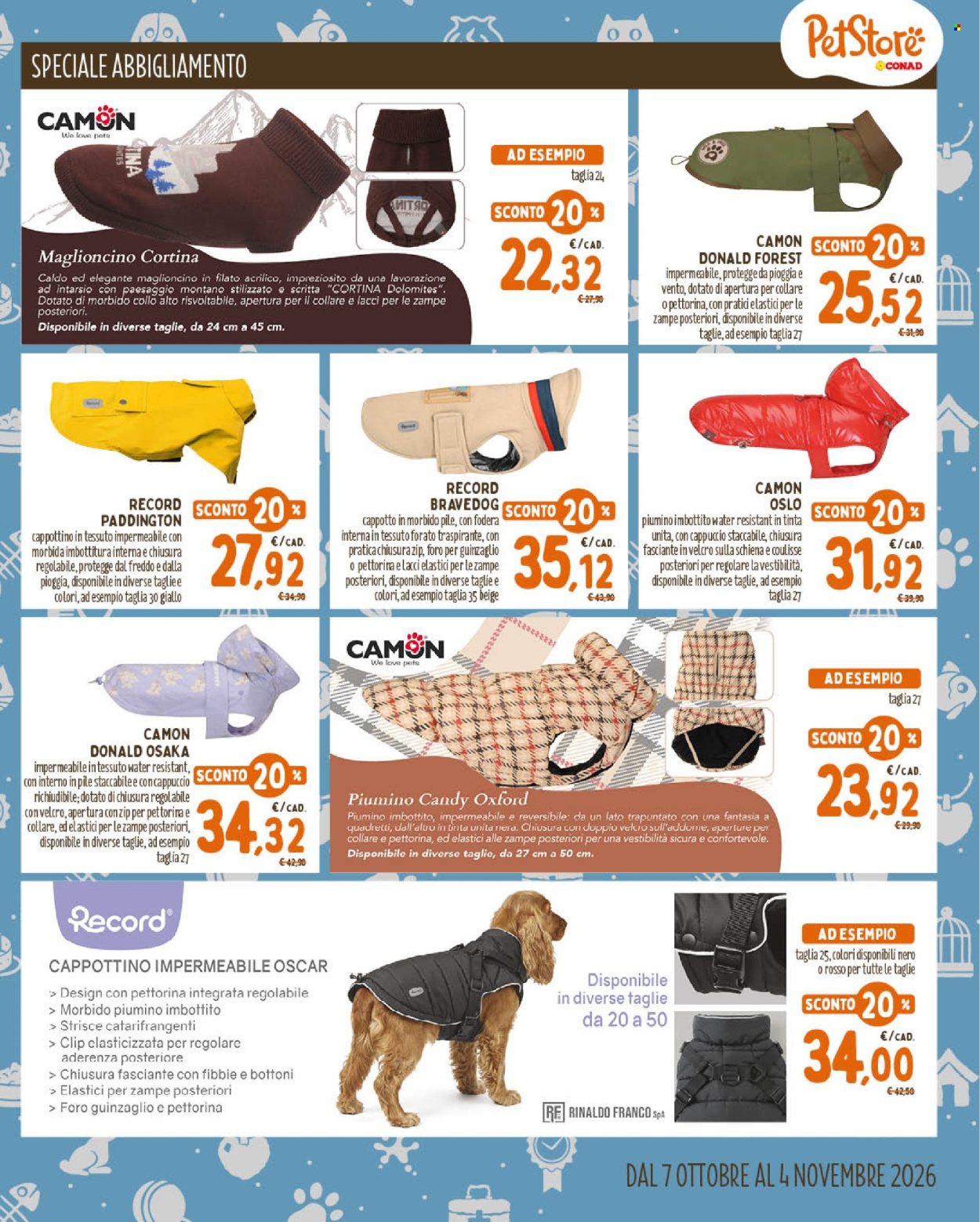 Volantino Pet Store Conad - 7/10/2026 - 4/11/2026. Pagina 7