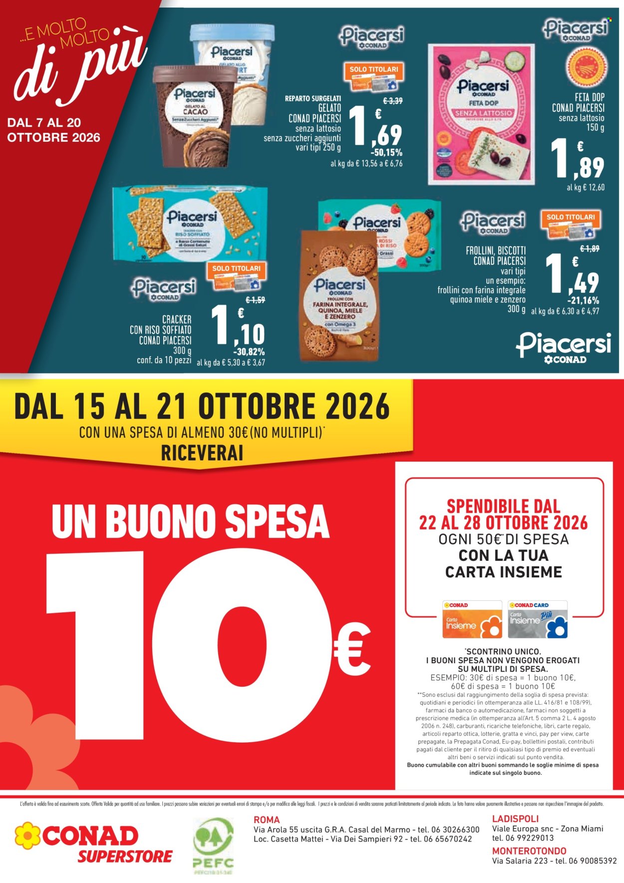 Leták Conad - 7.10.2026 - 20.10.2026. Strana 4