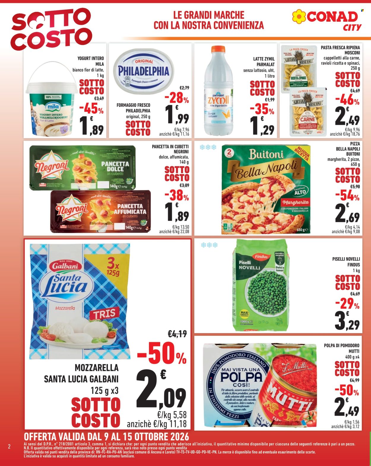 Volantino Conad - 9/10/2026 - 15/10/2026. Pagina 2