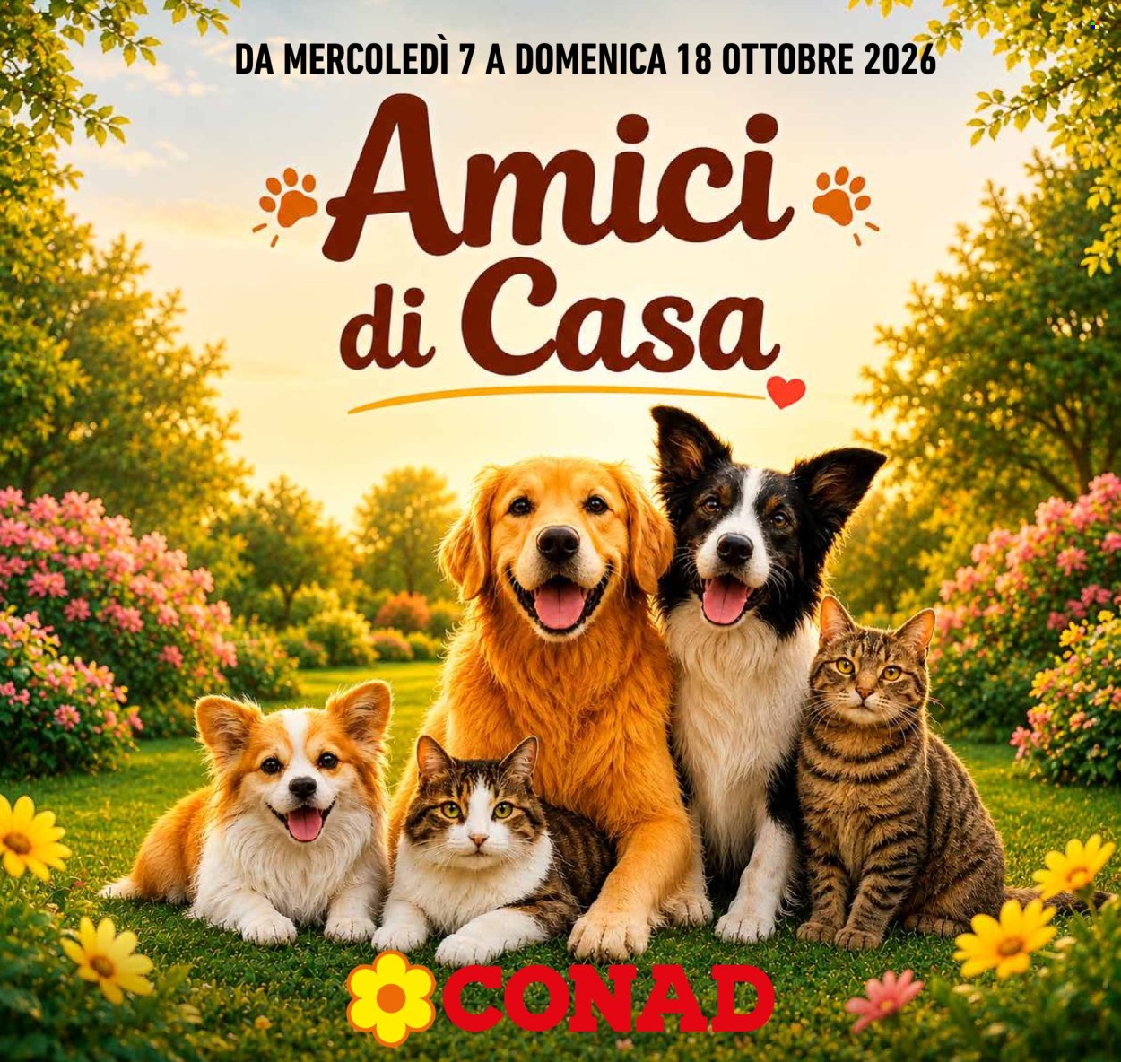 Volantino Conad - 7/10/2026 - 18/10/2026. Pagina 1