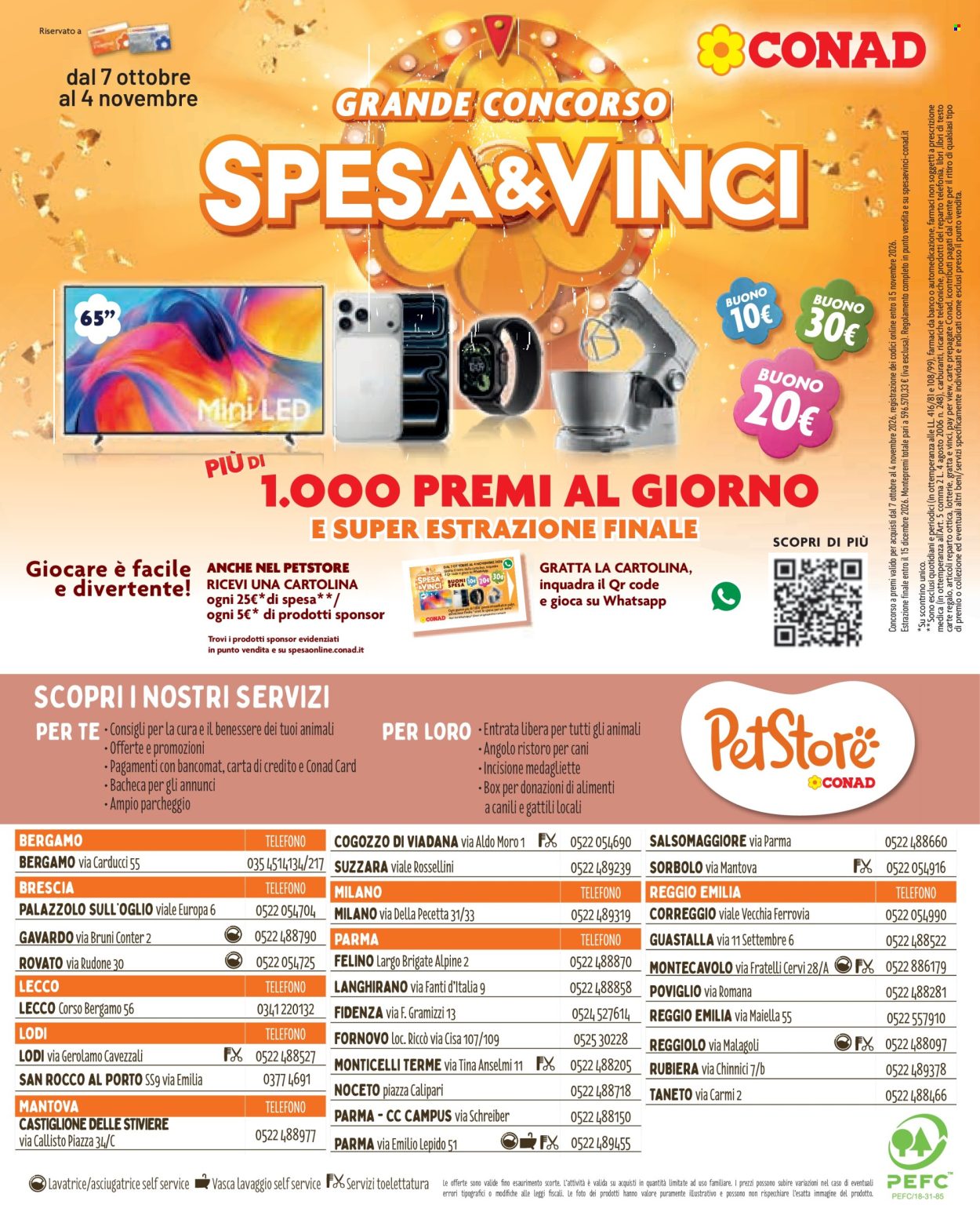 Volantino Pet Store Conad - 7/10/2026 - 3/11/2026. Pagina 8