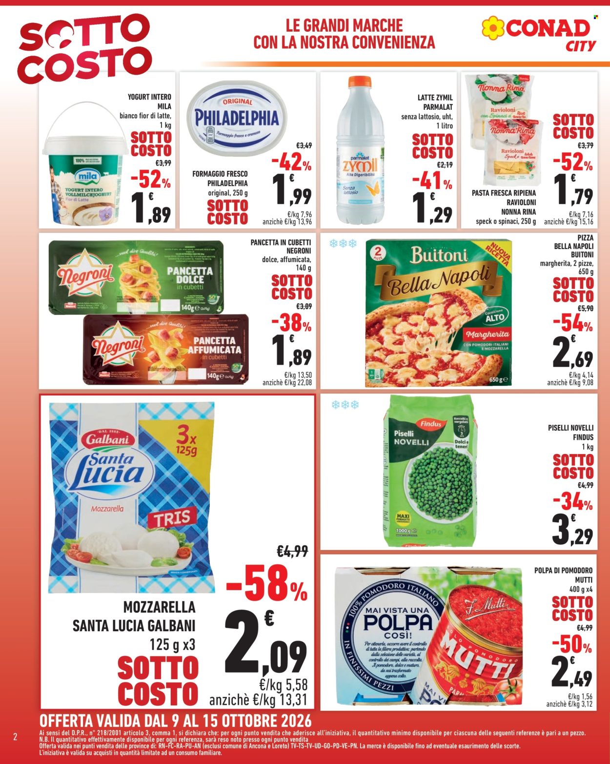 Volantino Conad City - 9/10/2026 - 15/10/2026. Pagina 2
