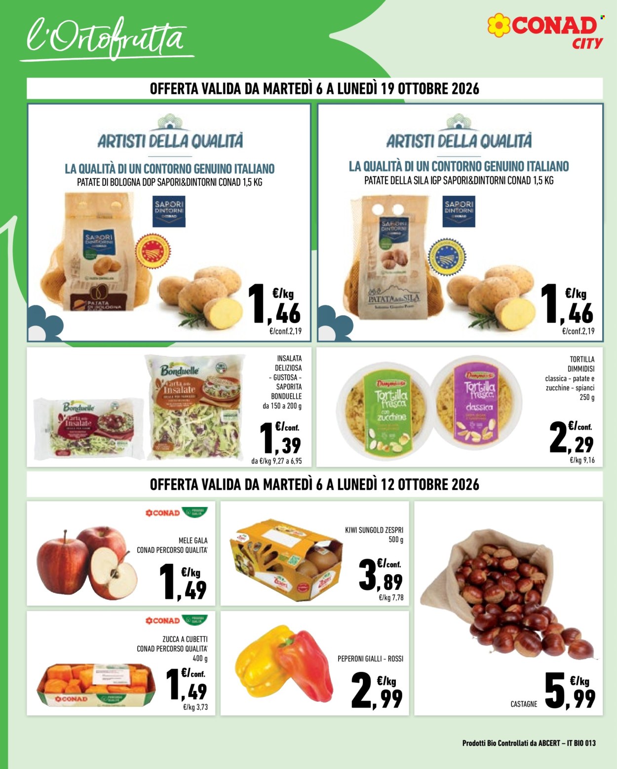 Leták Conad - 6.10.2026 - 19.10.2026. Strana 2