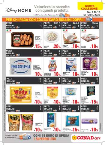 Volantino Conad - 5/10/2026 - 18/10/2026.