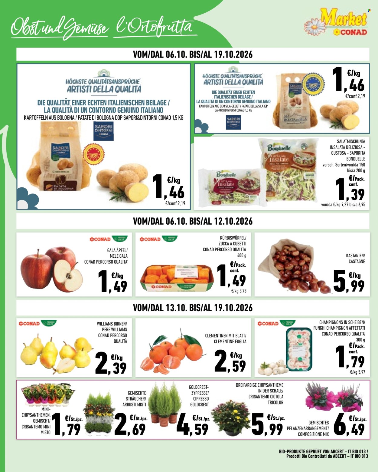 Leták Market Conad - 6.10.2026 - 19.10.2026. Strana 2