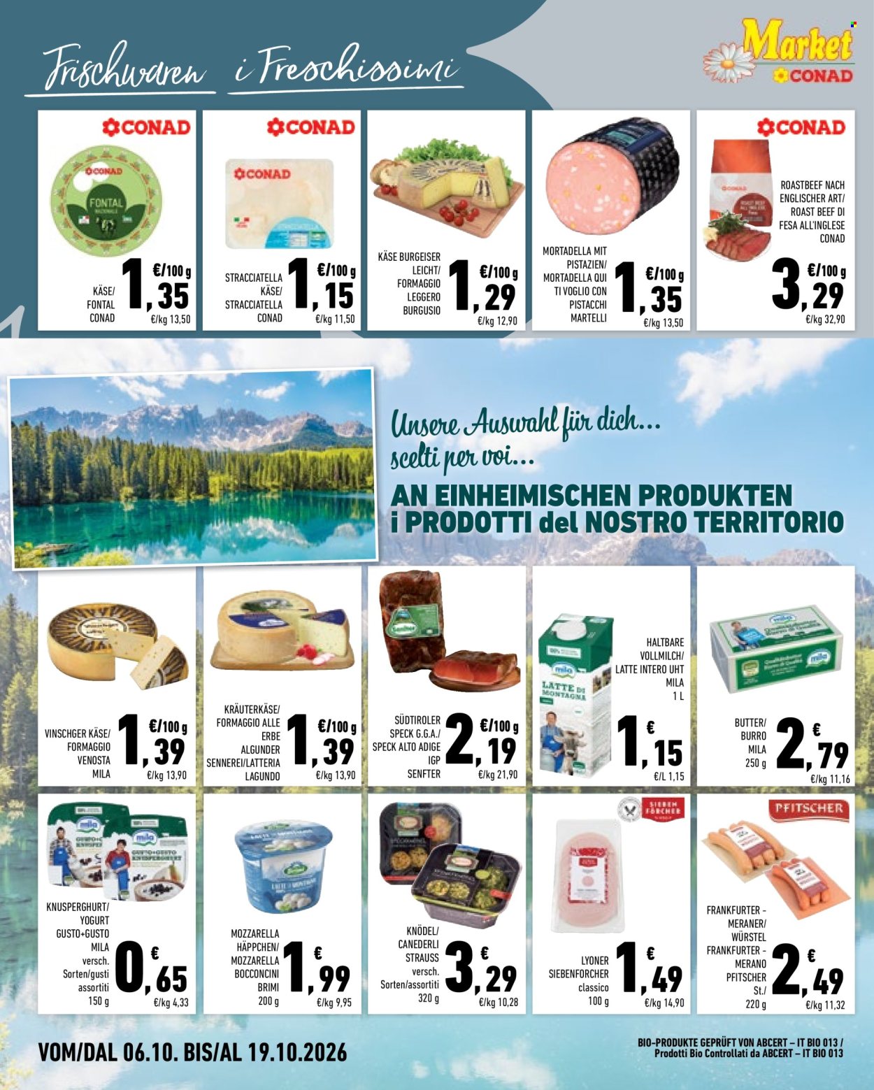 Leták Market Conad - 6.10.2026 - 19.10.2026. Strana 4