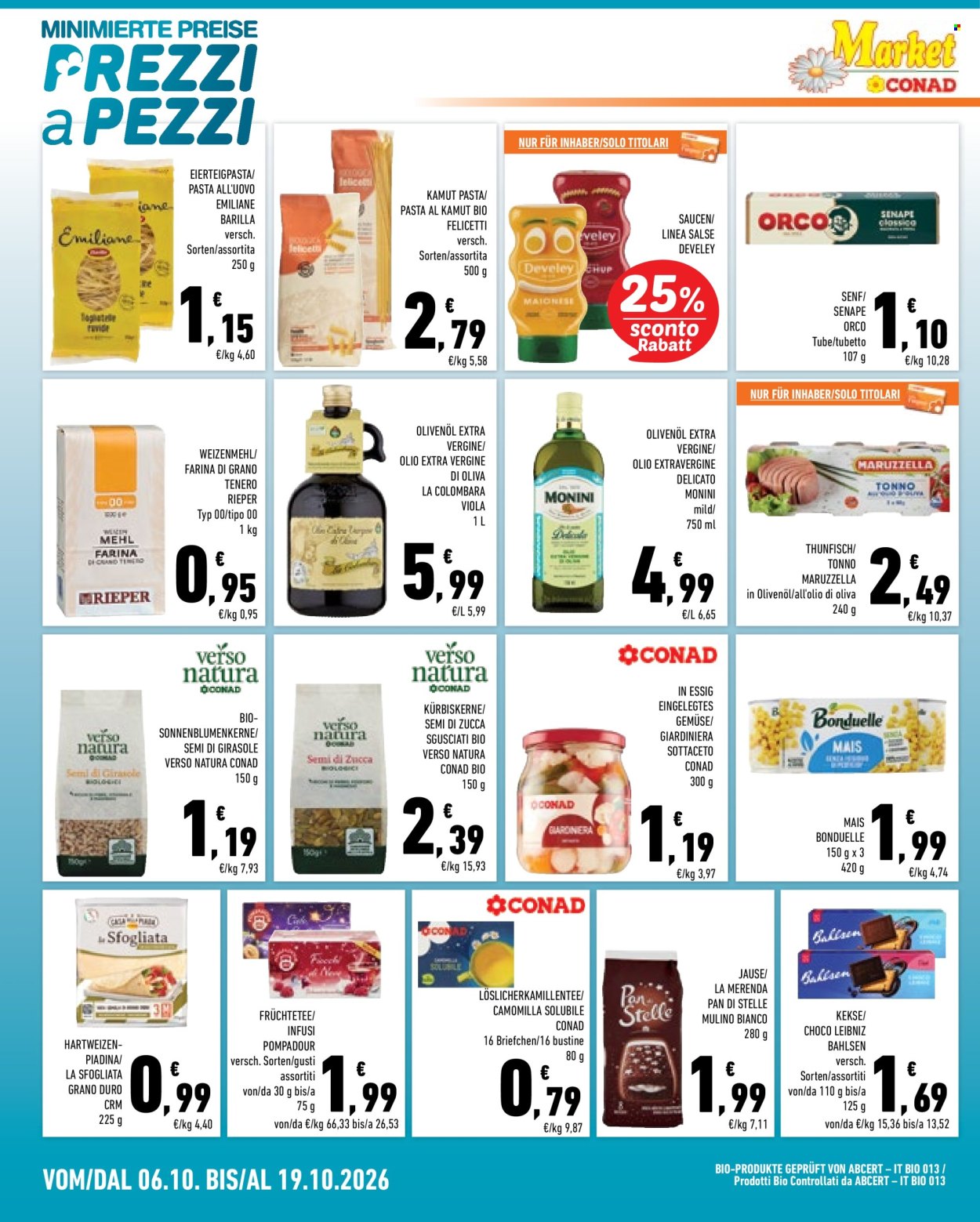 Volantino Market Conad - 6/10/2026 - 19/10/2026. Pagina 6