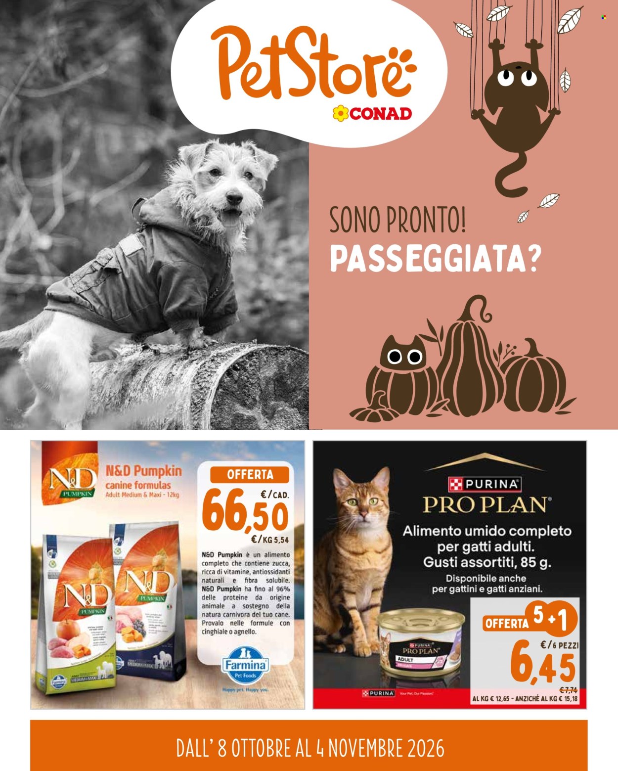 Volantino Conad - 8/10/2026 - 4/11/2026. Pagina 1