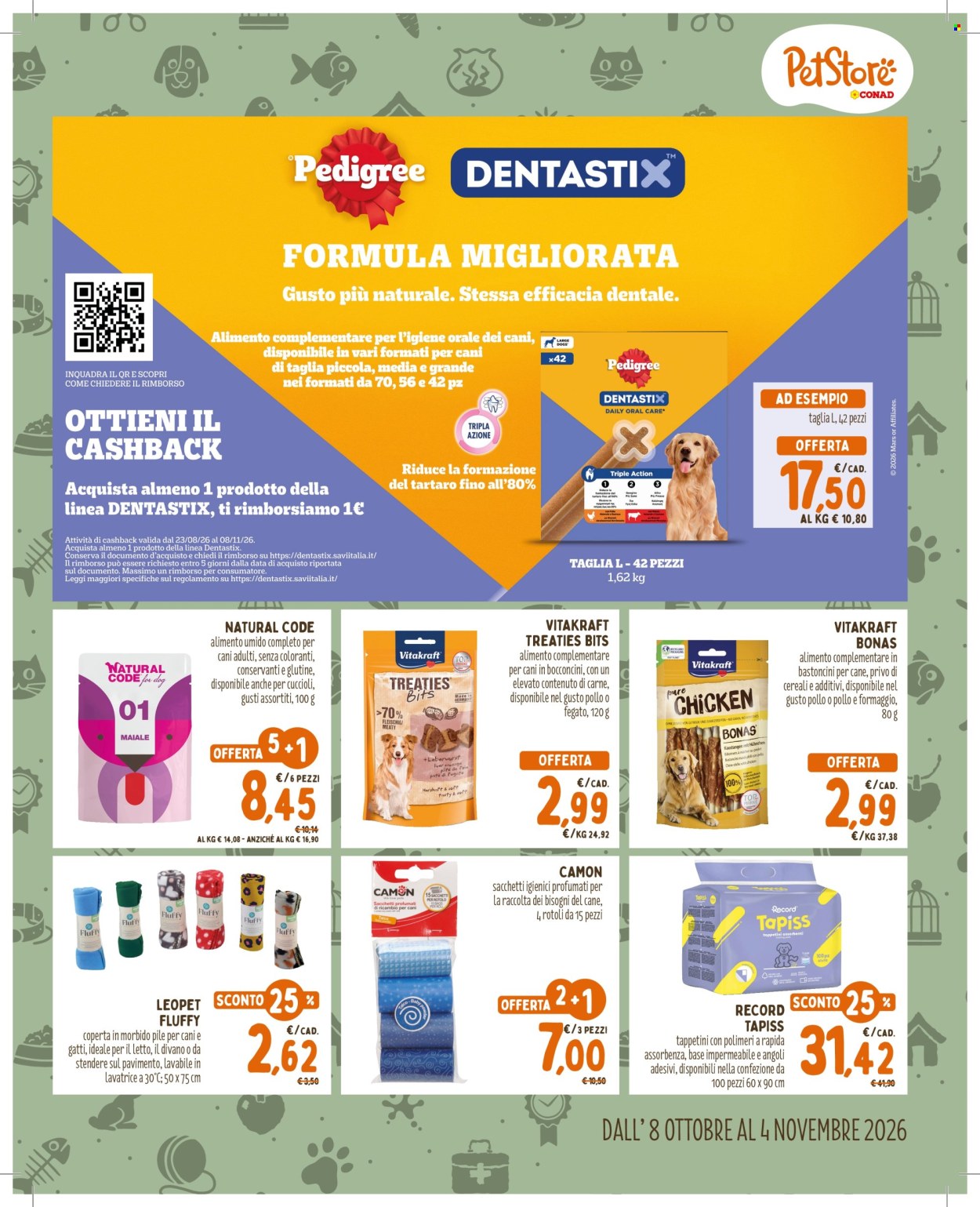 Leták Pet Store Conad - 8.10.2026 - 4.11.2026. Strana 3