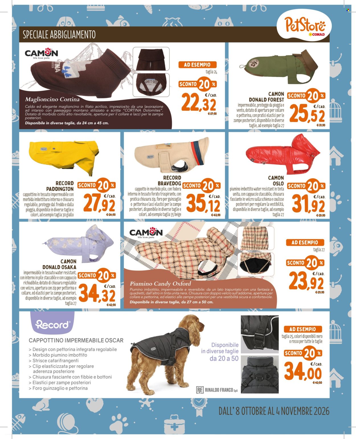Leták Pet Store Conad - 8.10.2026 - 4.11.2026. Strana 7