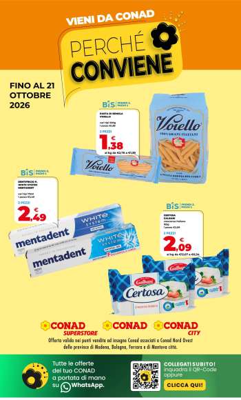 Volantino Conad - 8/10/2026 - 21/10/2026.
