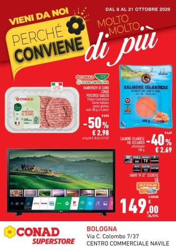Volantino Conad Superstore - 8/10/2026 - 21/10/2026.