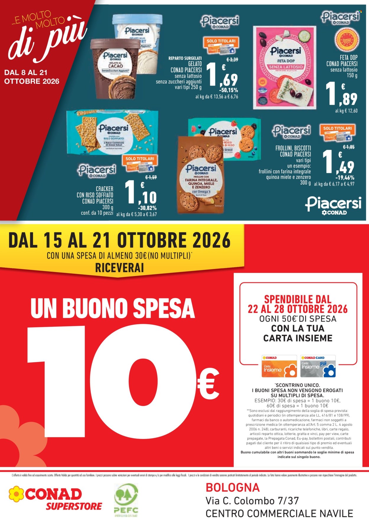 Leták Conad Superstore - 8.10.2026 - 21.10.2026. Strana 4