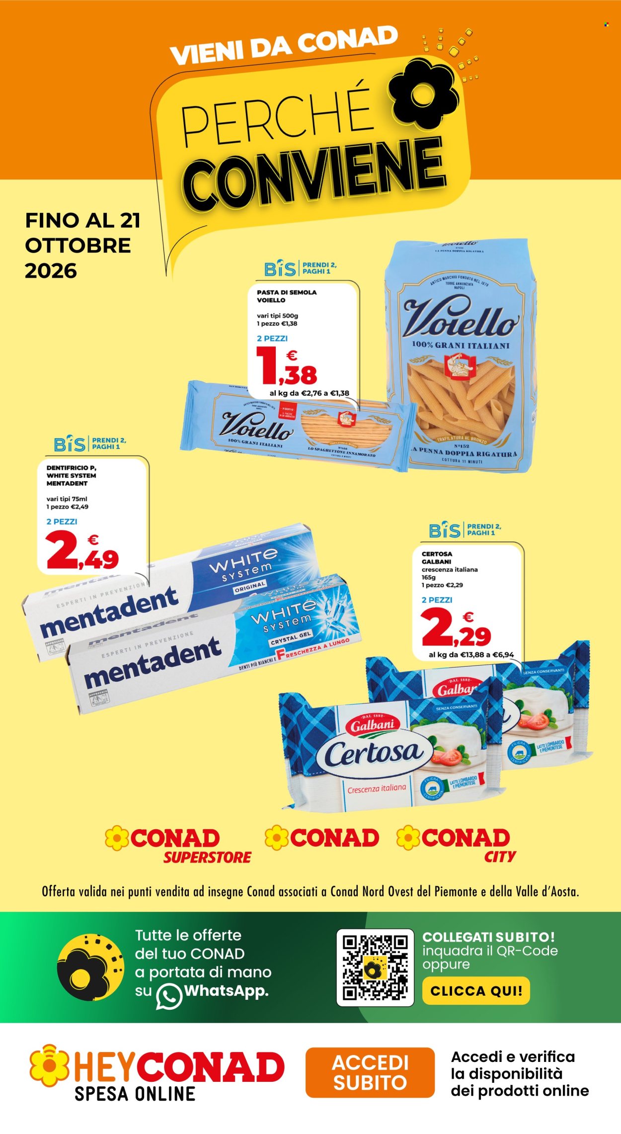 Leták Conad - 8.10.2026 - 21.10.2026. Strana 1