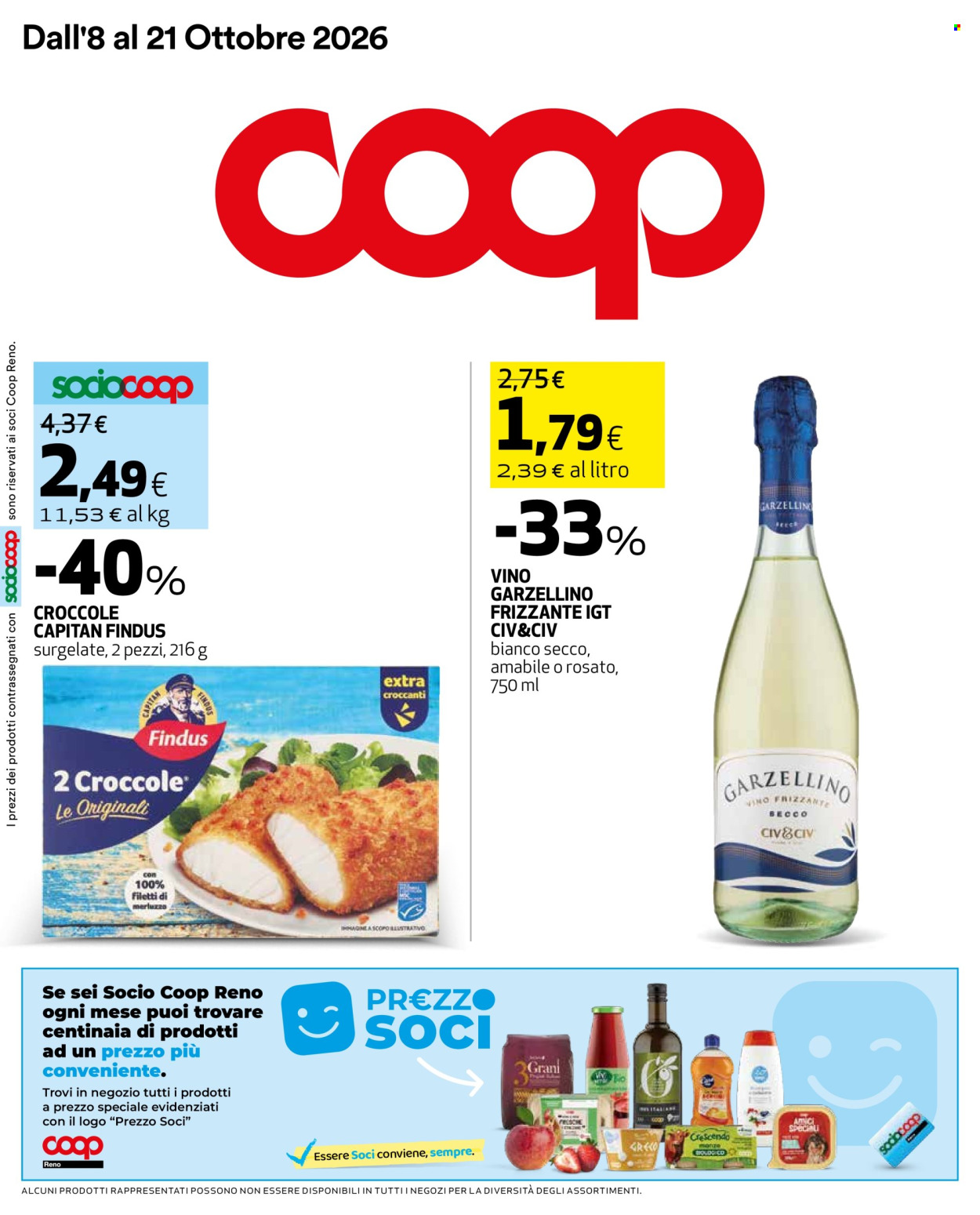 Leták Coop - 18.9.2026 - 21.10.2026. Strana 1