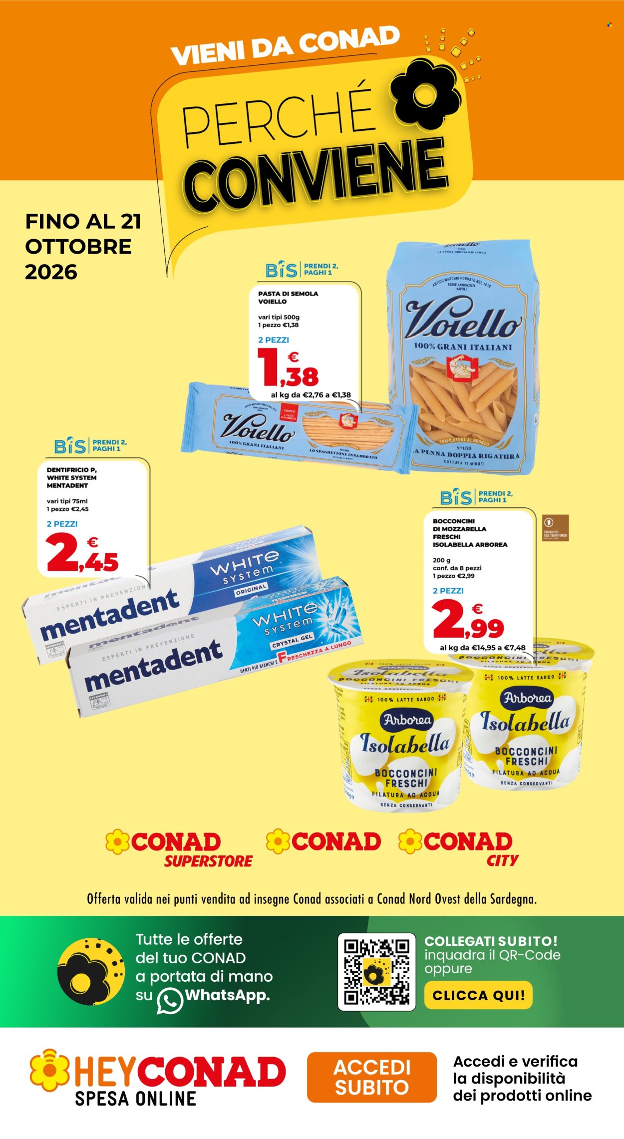 Volantino Conad - 8/10/2026 - 21/10/2026. Pagina 1