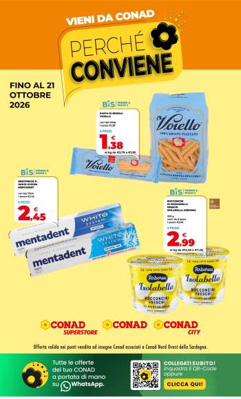 Volantino Conad - 8/10/2026 - 21/10/2026.