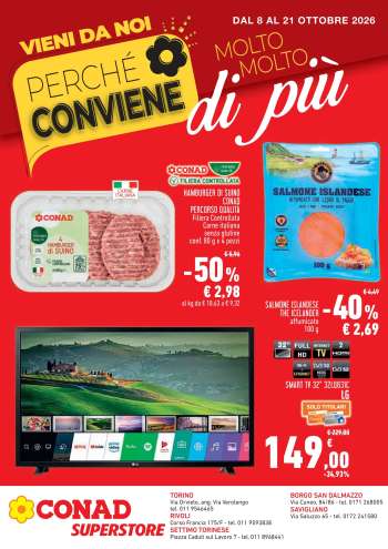 Volantino Conad - 8/10/2026 - 21/10/2026.