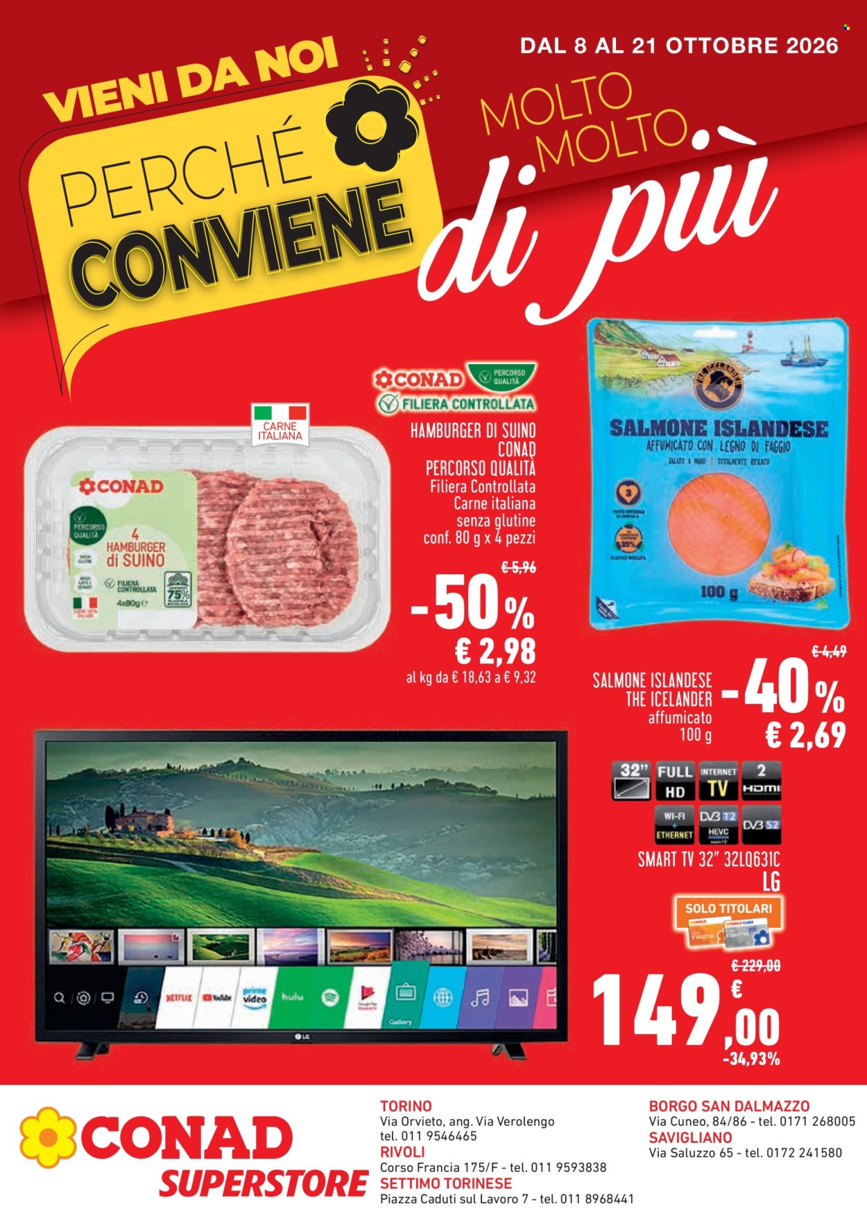 Leták Conad - 8.10.2026 - 21.10.2026. Strana 1