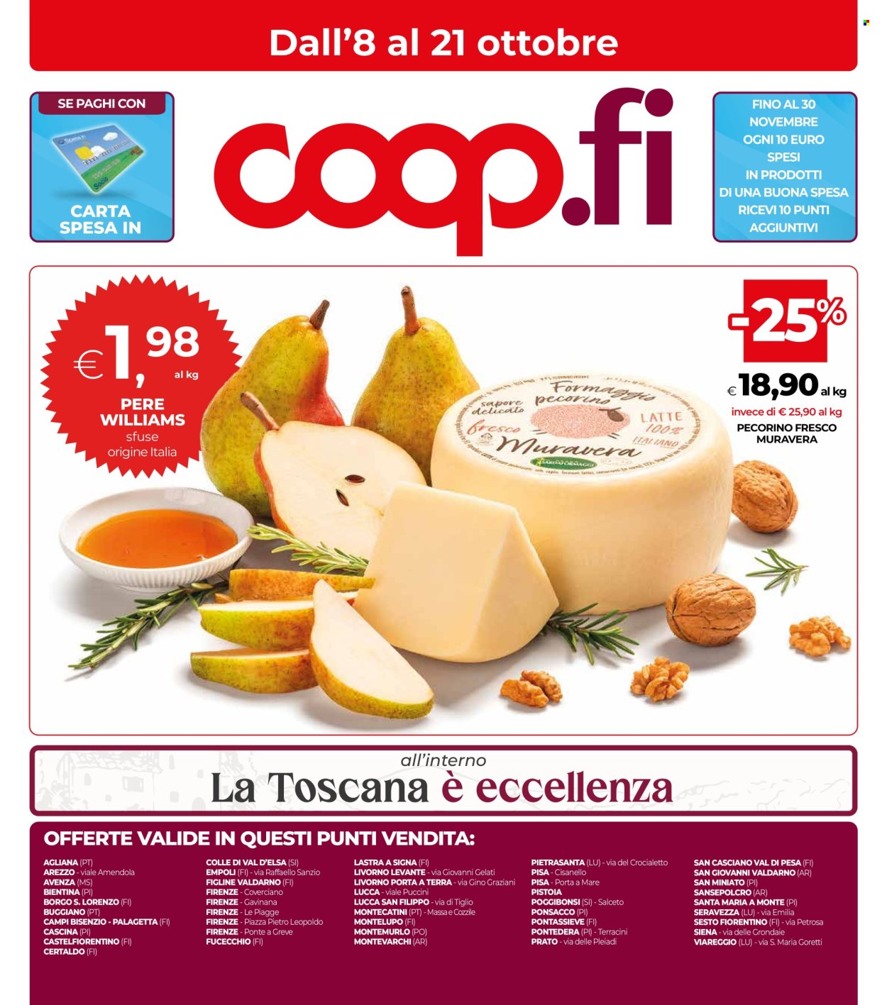 Volantino Coop - 8/10/2026 - 21/10/2026. Pagina 1