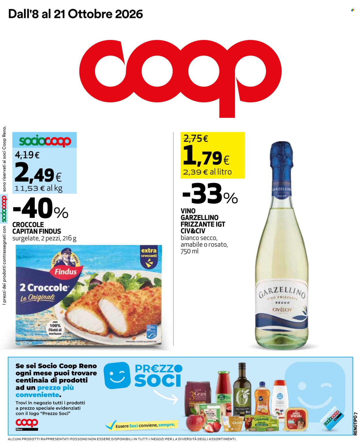 Volantino Coop - 8/10/2026 - 21/10/2026. Pagina 1