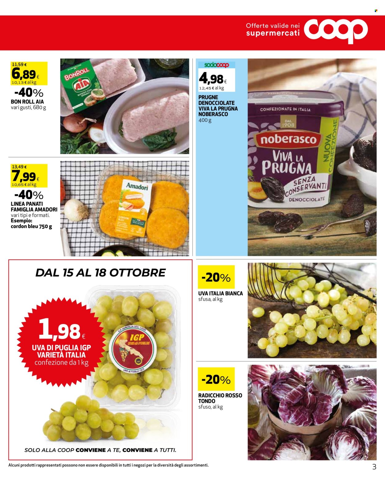 Leták Coop - 8.10.2026 - 21.10.2026. Strana 3