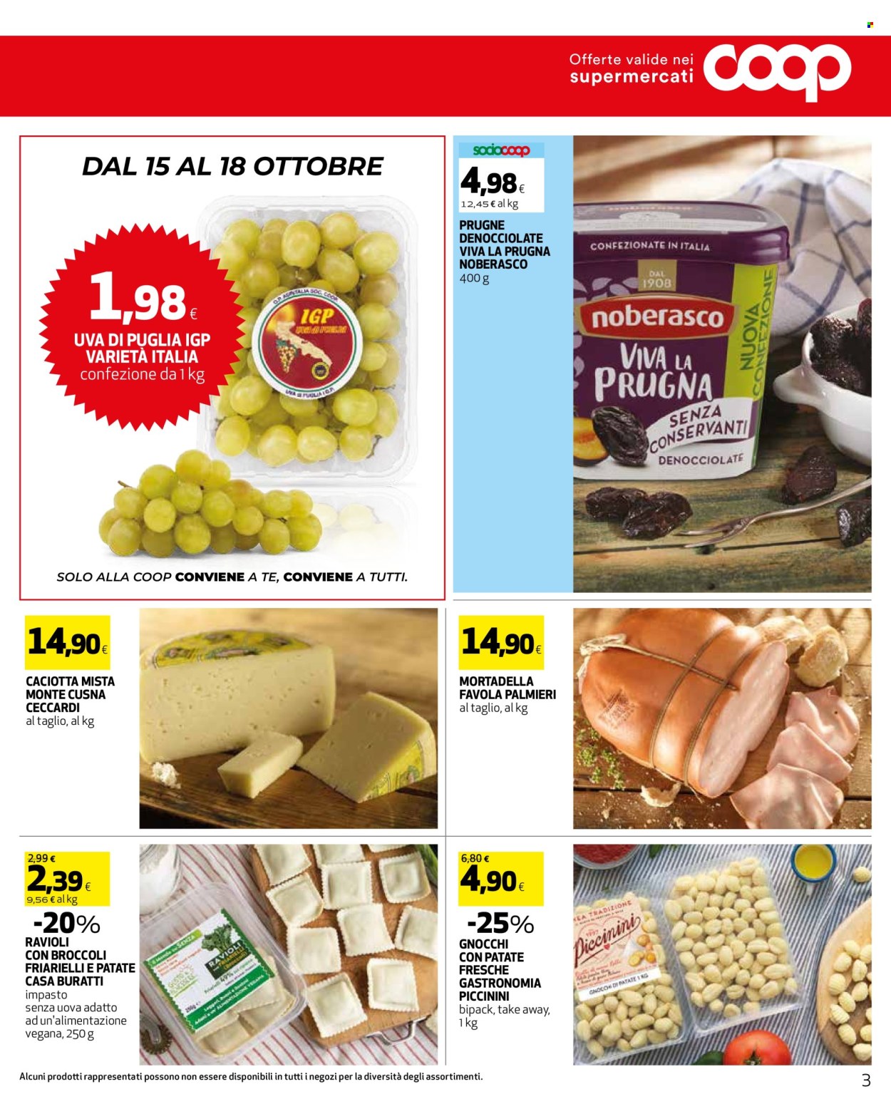 Leták Coop - 8.10.2026 - 21.10.2026. Strana 3